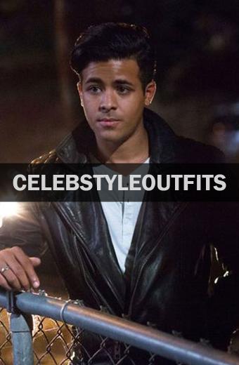 Tony Padilla 13 Reasons Why Black Leather Jacket