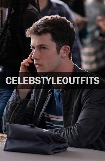 Dylan Minnette 13 Reasons Why Clay Jensen Black Jacket