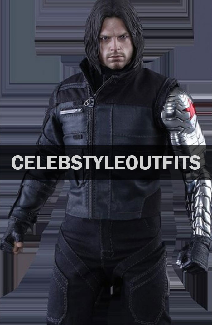 Captain America Civil War Winter Soldier Bucky Barnes Jacket