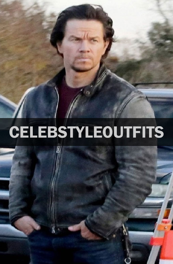 Mark Wahlberg Daddy's Home Distressed Jacket