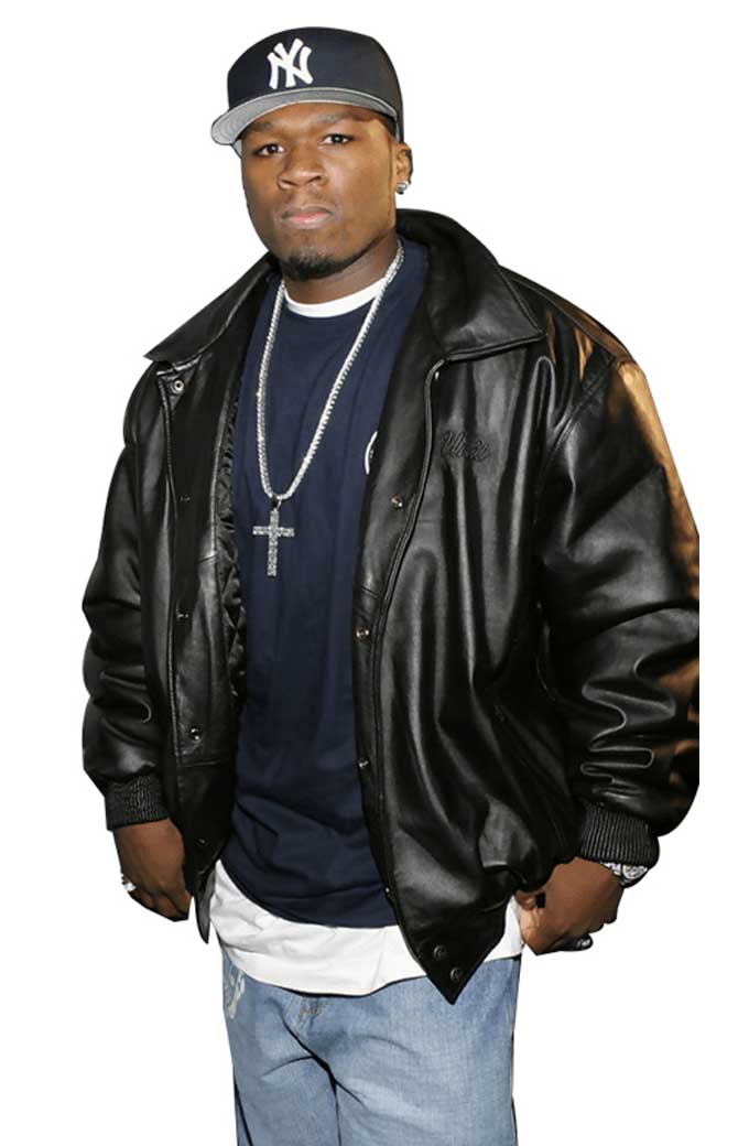 50 Cent Casual Leather Jacket