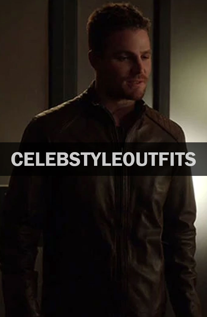 arrow-oliver-queen-brown-leather-jacket