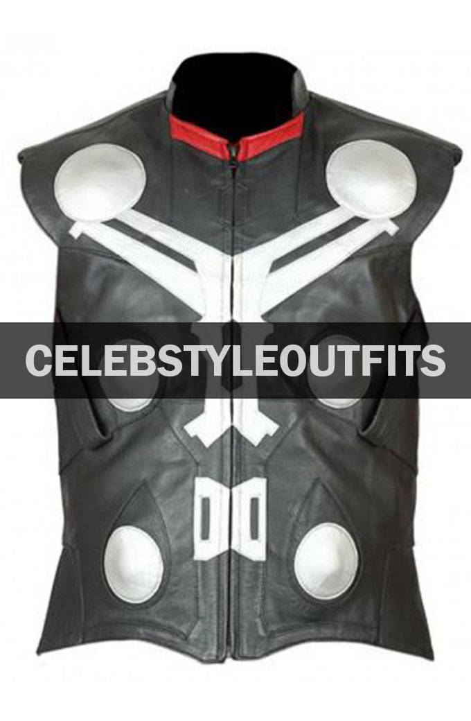 Avengers Age of Ultron Thor Leather Vest
