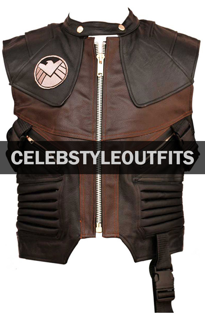 Jeremy Renner Avengers Hawkeye Vest Jacket