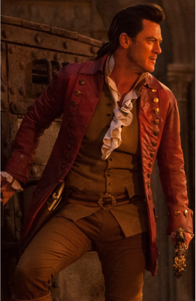 Beauty And The Beast Luke Evans Leather Coat