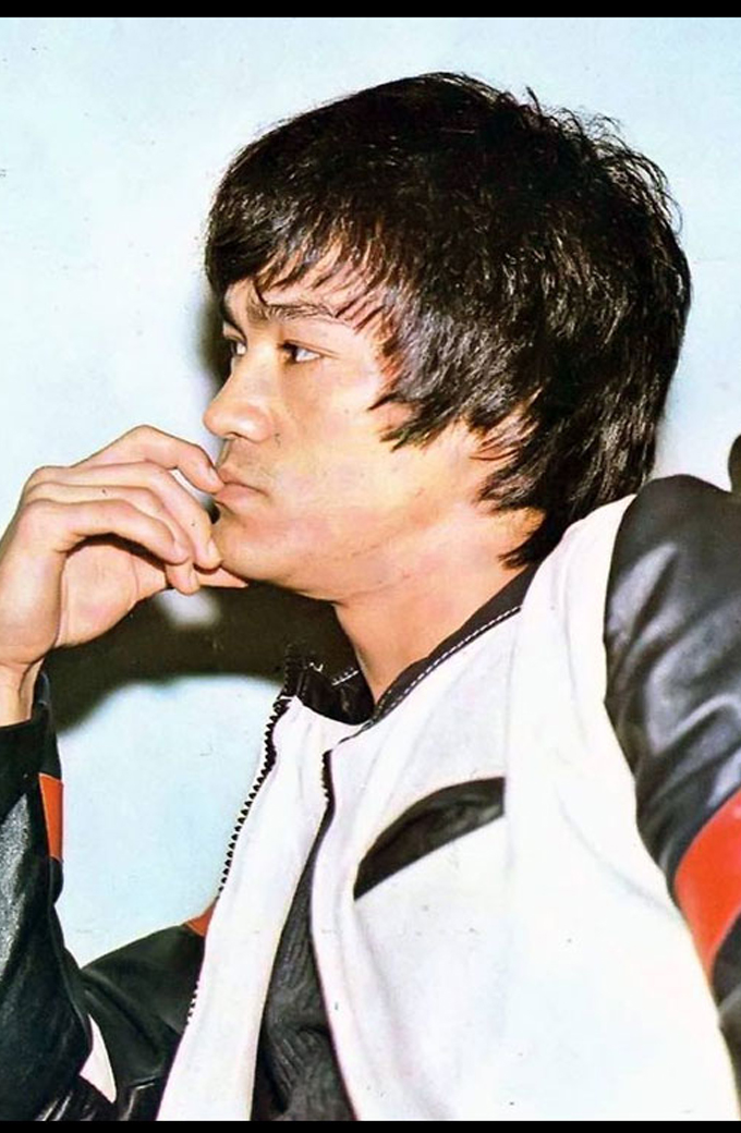 Bruce Lee White Vintage Classic Leather Jacket