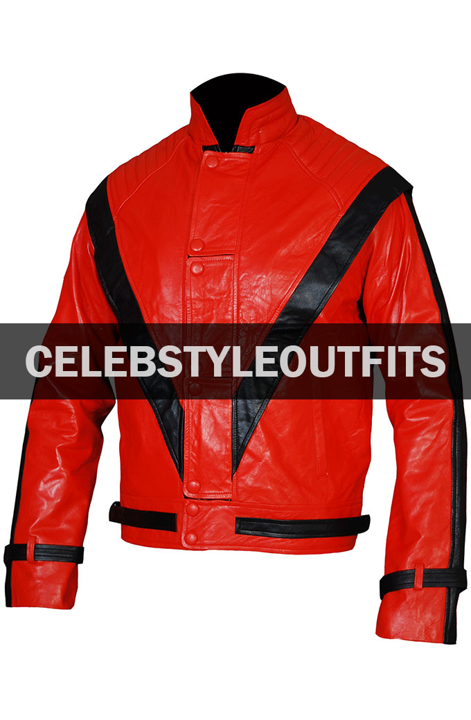 Michael Jackson Black And Red Thriller Jacket