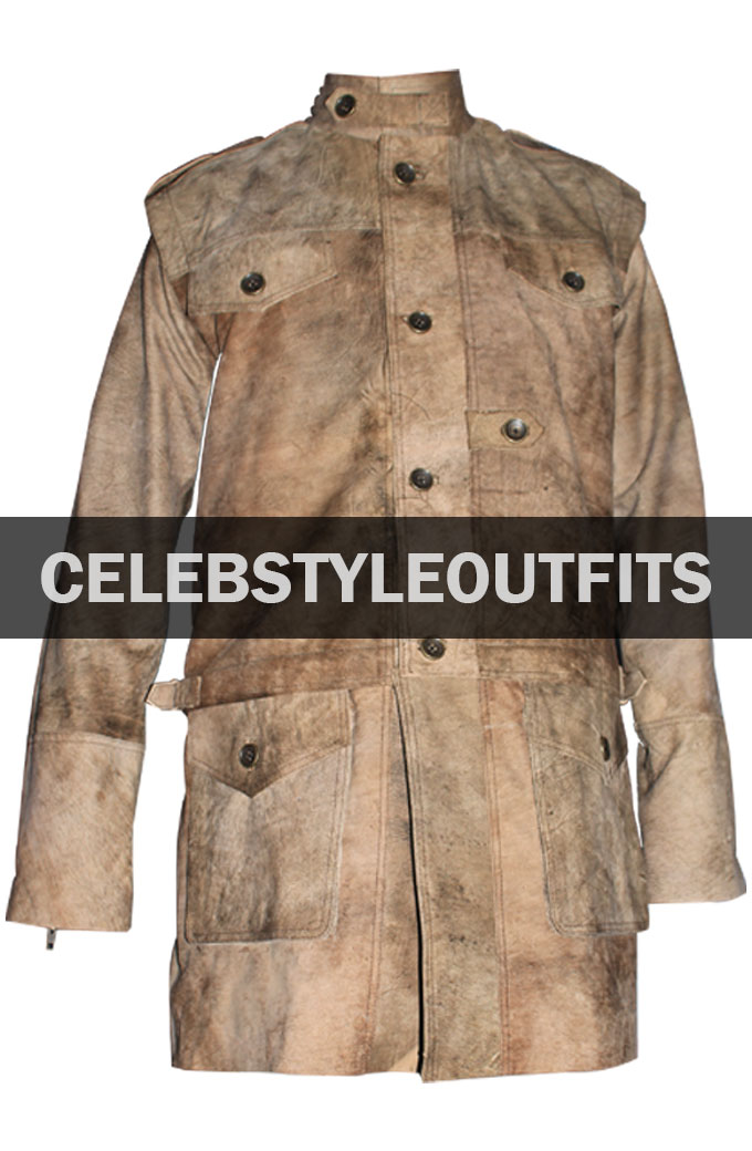 Defiance Grant Bowler Stylish Brown Leather Jacket