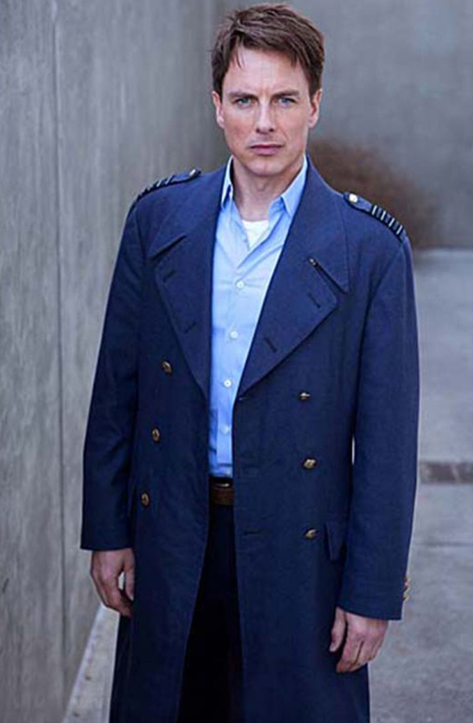 Doctor Who John Barrowman Captain Jack Harkness Wool Coat