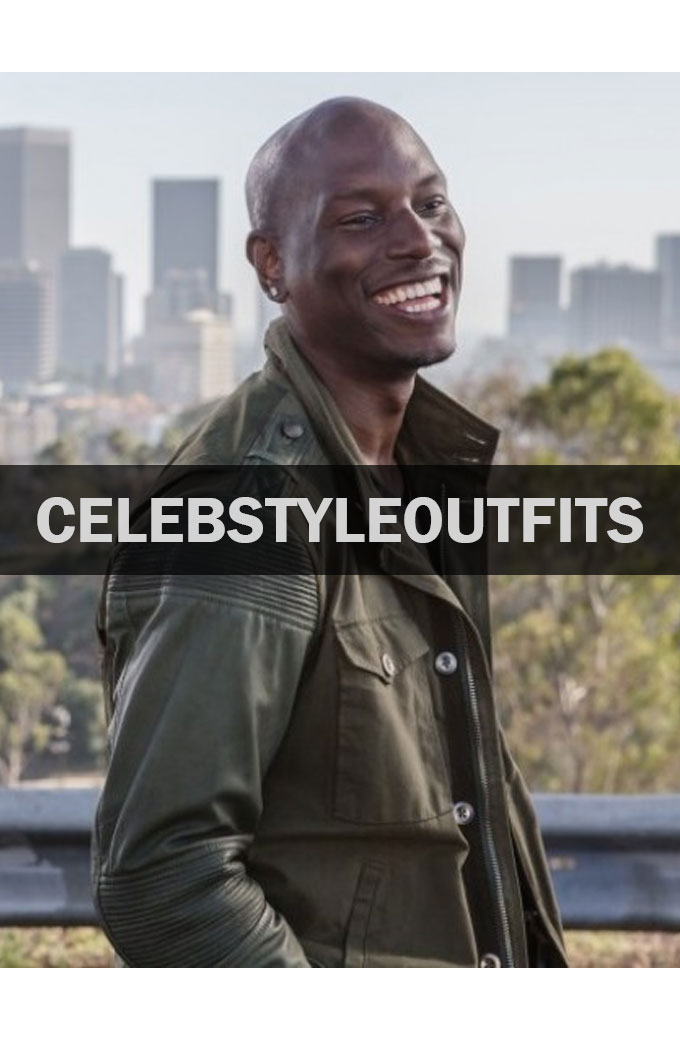 Tyrese Gibson Fast And Furious 7 Leather Jacket
