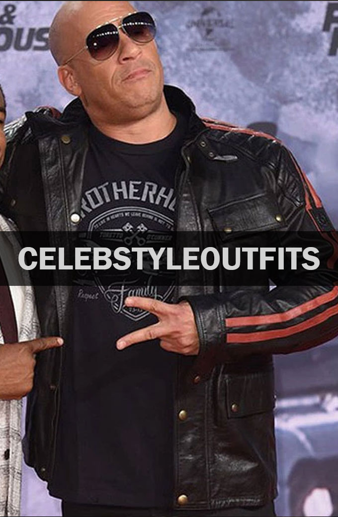 Fast & Furious Dominic Toretto Vin Diesel Leather Jacket