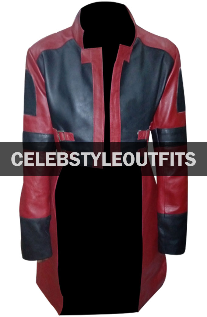 Gamora Guardians Of The Galaxy Vol. 2 Trench Leather Coat