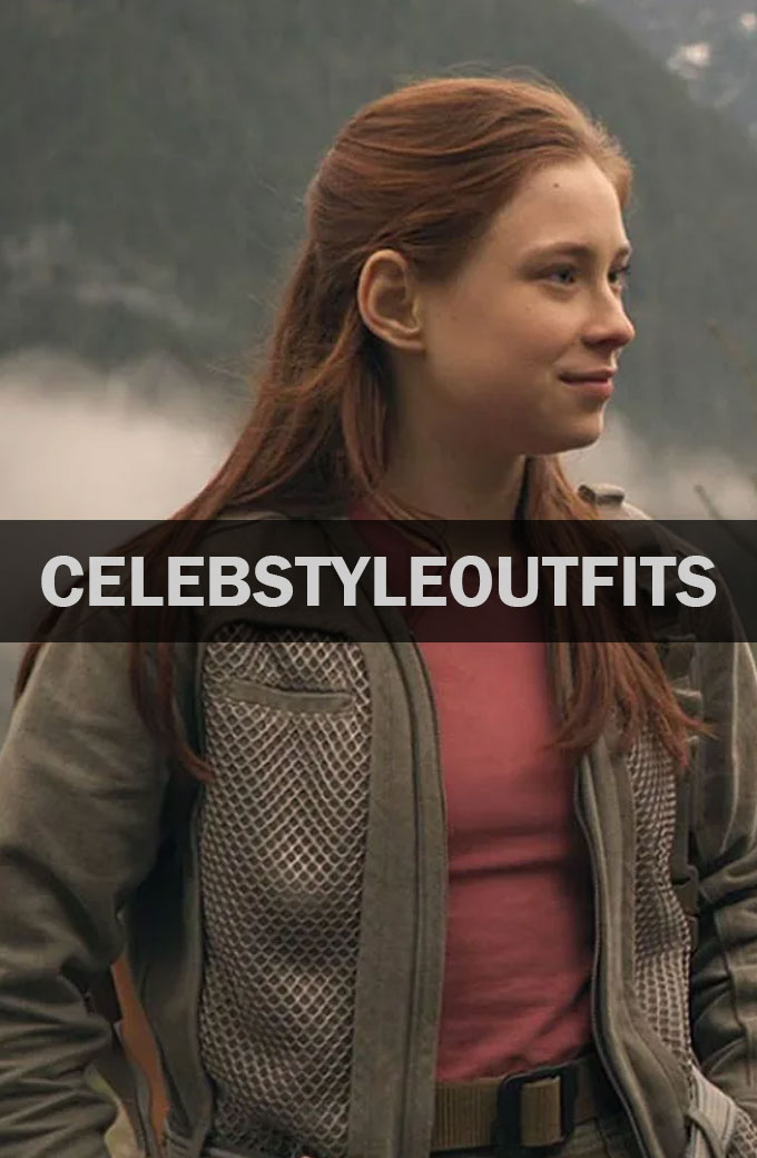 Lost In Space TV Series Mina Sundwall Grey Cotton Jacket