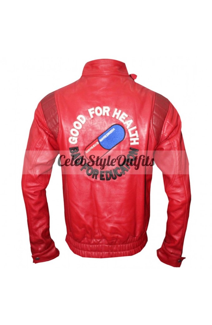 Akira Kaneda Red Capsule Cosplay Leather Jacket