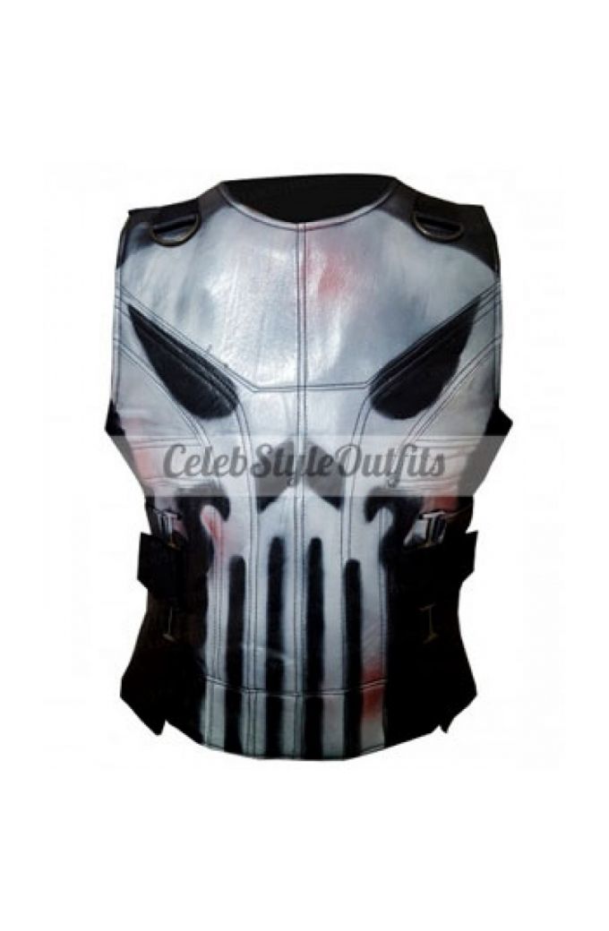 The Punisher Season 2 Jon Bernthal Leather Vest