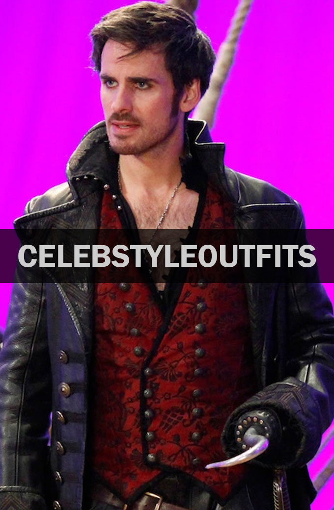 Colin O'Donoghue Once Upon a Time Series Red Vest