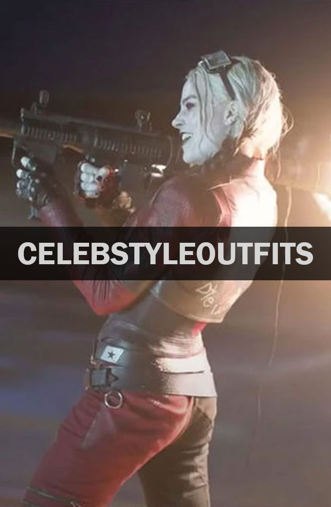 The Suicide Squad Margot Robbie Harley Quinn Leather Jacket