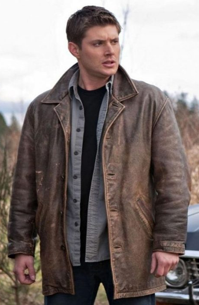 Supernatural Dean Winchester Brown Leather Coat