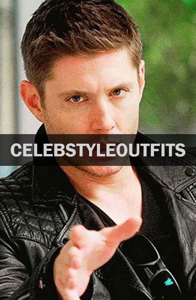 Supernatural Dean Winchester Jensen Ackle Leather Jacket