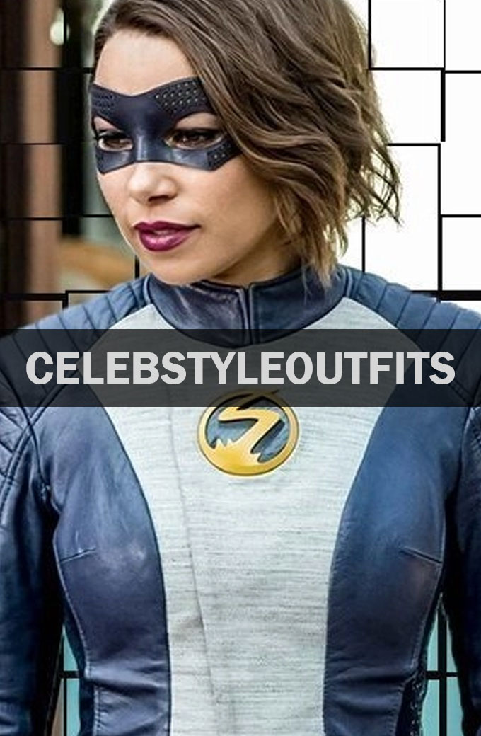 The Flash S5 Nora West Allen Leather Costume Jacket