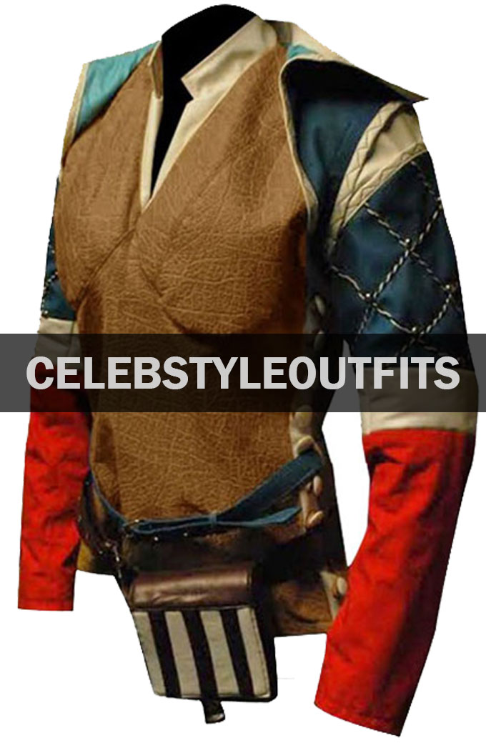 The Witcher 3 Triss Merigold Brown Costume Leather Jacket