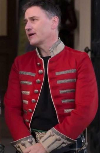 Thomas A Castle For Christmas Lee Ross Red Military Jacket