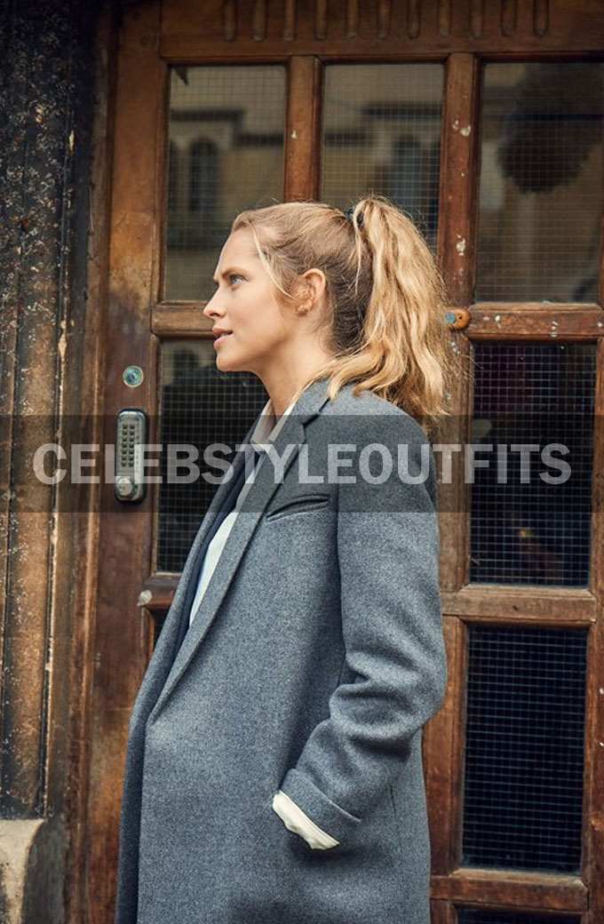 Teresa Palmer A Discovery of Witches Diana Wool Coat