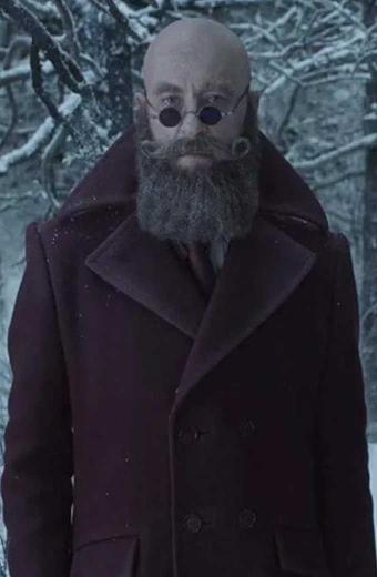 A Series Of Unfortunate Events Richard E. Grant Trench Coat