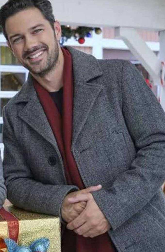 Charles Whitley A Timeless Christmas Ryan Paevey Trench Coat