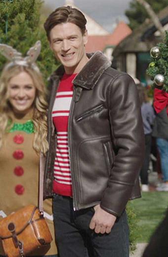 Very Charming Christmas Town Jon Prescott Sawyer Larsen Jacket