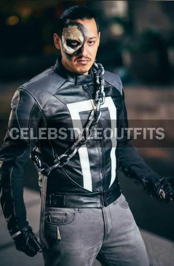 Agents Of SHIELD TV Show Robbie Reyes Ghost Rider Jacket