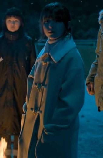 Nam On Jo Park Ji Hu All Of Us Are Dead Beige Wool Duffle Coat