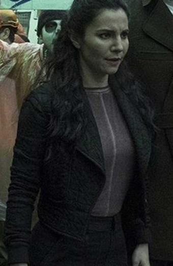 Kristin Ortega Martha Higareda Altered Carbon Biker Jacket