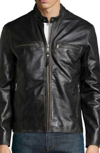 Takeshi Kovacs Joel Kinnaman Altered Carbon Black Biker Jacket