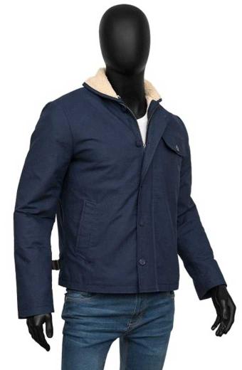 Dan Turner Archive 81 Mamoudou Athie Blue Cotton Jacket