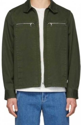 Mark Higgins Matt McGorry Archive 81 Green Cotton Jacket