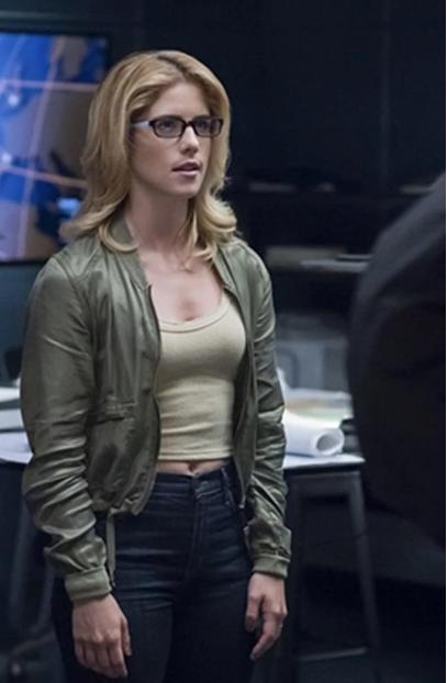 Arrow Felicity Smoak Overwatch Emily Bett Rickards Jacket felicity-smoak-arrow-emily-bett-jacket