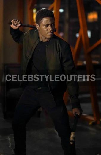 Connor Hawke Joseph David Arrow TV Show Black Cotton Jacket