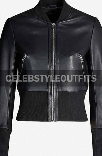 Siren Arrow Laurel Lance Katie Cassidy Black Canary Jacket