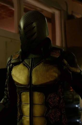 Emily Kinney Arrow Brie Larvan Bug-Eyed Bandit Bee Man Jacket