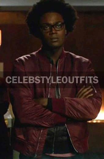 Mister Terrific Arrow Curtis Holt Echo Kellum Bomber Jacket