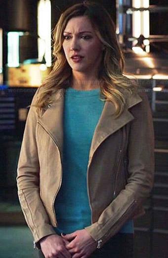 Laurel Lance Arrow Siren Black Canary Katie Cassidy Jacket