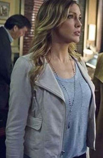 Siren Arrow Laurel Lance Katie Cassidy Black Canary Jacket