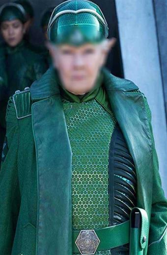 Artemis Fowl Judi Dench Commander Root Coat