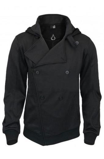 Cal Lynch Assassins Creed Michael Fassbender Black Wool Jacket