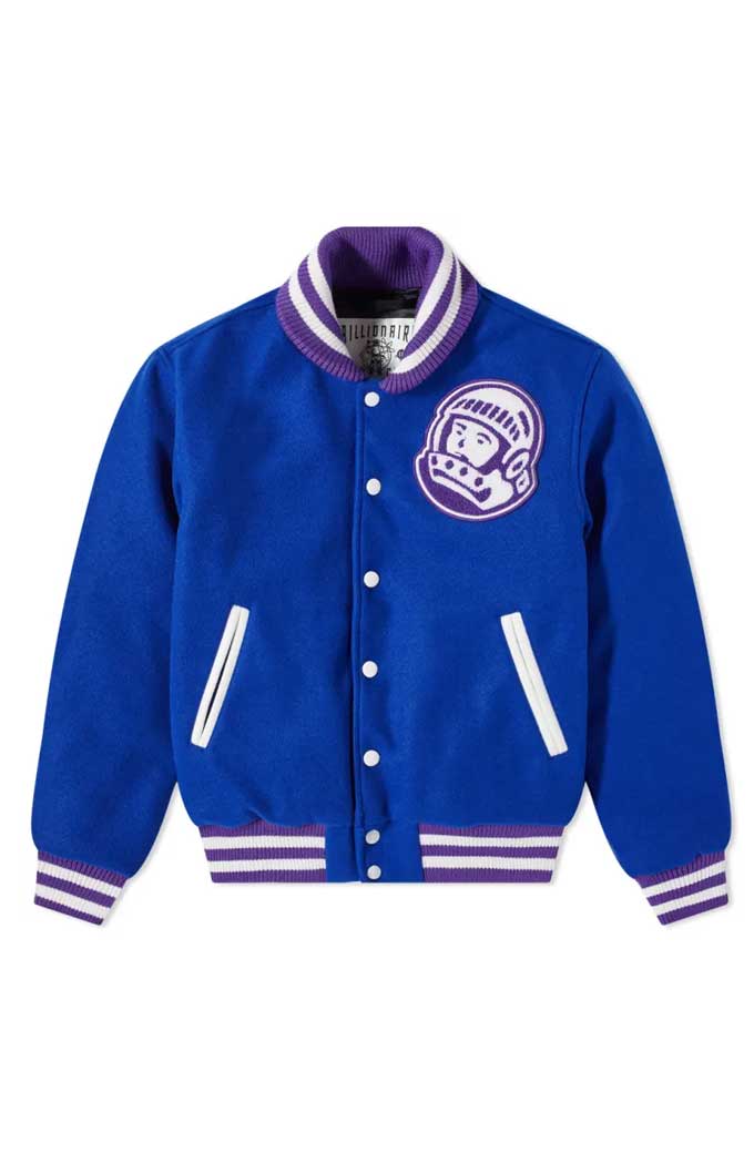 Billionaire Boys Club Astro Varsity Blue Jacket