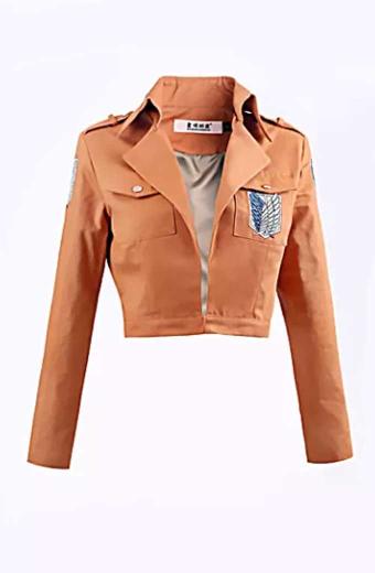 Attack on Titan Shingeki no Kyojin Legion Brown Cosplay Jacket