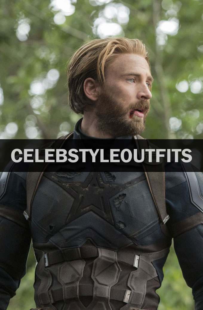 Avenger Infinity War Captain America Steve Leather Jacket