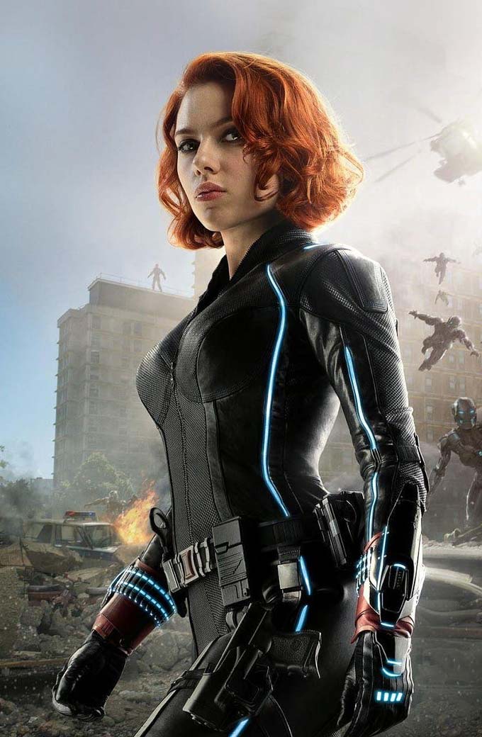 Avengers Age Of Ultron Natasha Romanoff Black Widow Jacket