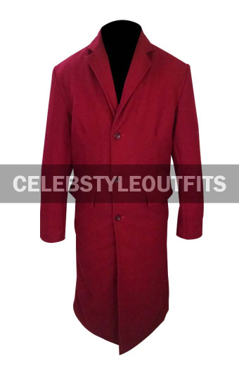 Avengers Age Of Ultron Chris Hemsworth Thor Maroon Trench Coat